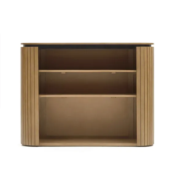 Книжная полка Licia 120x90 см из дерева манго