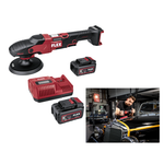 Полировальная машина аккумуляторная ротационная FLEX PE 150 18-EC Set Диск 150 мм, Два Аккумулятор AP 18/5.0, Зарядное устройство 533019