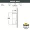Настенный светильник уличный Amelia DR2.570.000.WYE27 Fumagalli