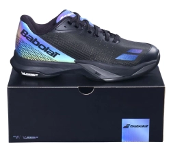 Теннисные кроссовки Babolat Jet Mach 4 All Court Spectra Edition - black/spectra