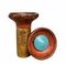Облако Flow Light Blue on  Red/Black Marble