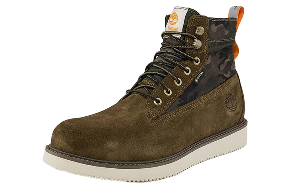 Timberland Vibram 6 Inch Premium Wide Fit Boots "Olive Green"