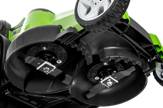 Газонокосилка аккумуляторная "GREENWORKS" G40LM49DB TwinForce 2500207