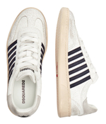 Кожаные кроссовки boxer Dsquared2 - белый(SNM0364 43107846)