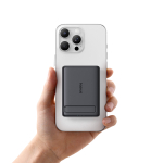 Внешний аккумулятор + Беспроводная зарядка Baseus PicoGo AM31 Ultra-Mini Magnetic Power Bank with Kickstand C+Qi2 5000mAh 20W (MagSafe)