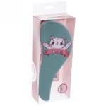 Расческа массажная детская «Pro Hair - Котик Луи», микс 4 цвета, 8*19 см (коробка PVC)