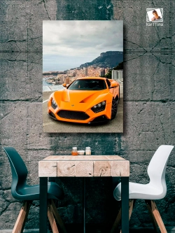 Интерьерная картина "Zenvo ST1", 50х70см 1шт.