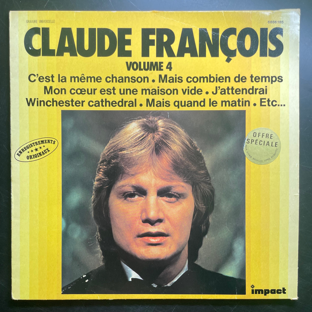 Claude François ‎– Volume 4 (Франция)