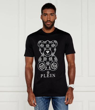 Футболка Teddy Bear Philipp Plein - черный(MTK7801 PJY002N)