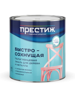 Эмаль акриловая Престиж, полуглянцевая, желтая 1,9 кг