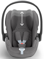 Коляска Cybex Priam IV Rosegold complete Cloud T Mirage Grey Plus Base T 3 в 1 Off White