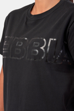 Футболка INVISIBLE LOGO NEBBIA T-SHIRT 602 Черная