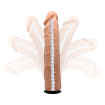 Гибкий страпон-реалистик 21,5см на трусиках Baile Mildred Strap On Super Belt BW-022047
