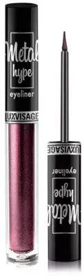 Сияющая цветная подводка для глаз LuxVisage Metal Hype Eyeliner - 01 Volcanic Fire