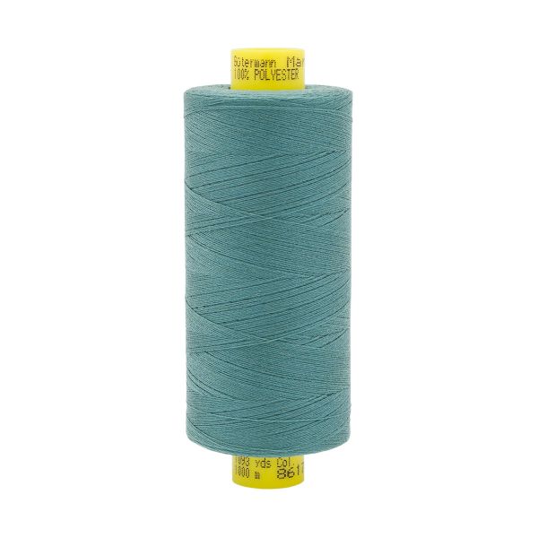 Нитка Gutermann Mara 150 (1000 метров), 1 кат., особо тонкая | 8617 темная полынь