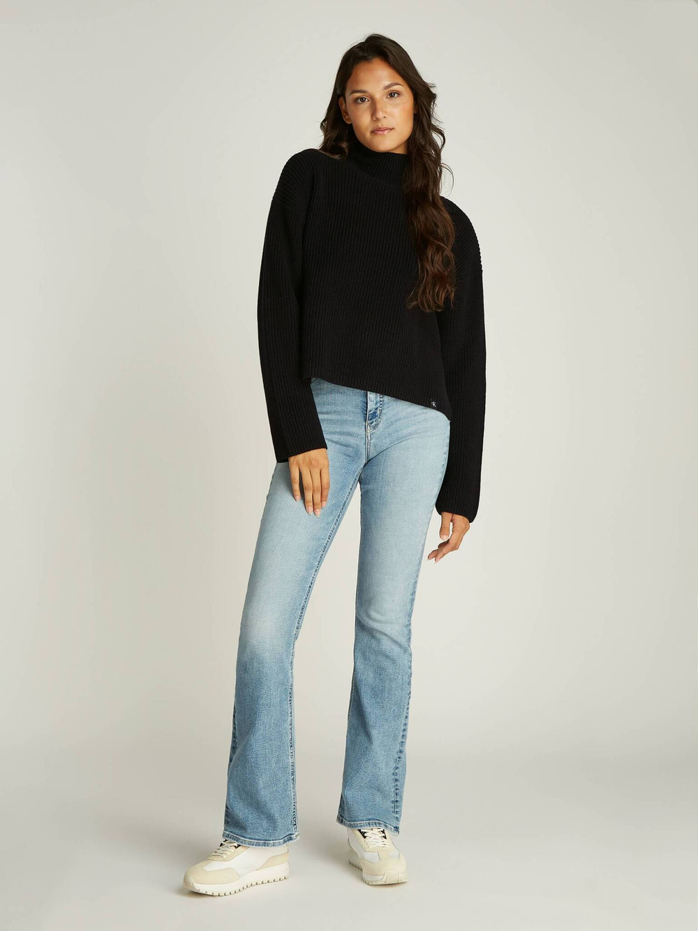 Свитер CALVIN KLEIN JEANS - черный(J20J224227)