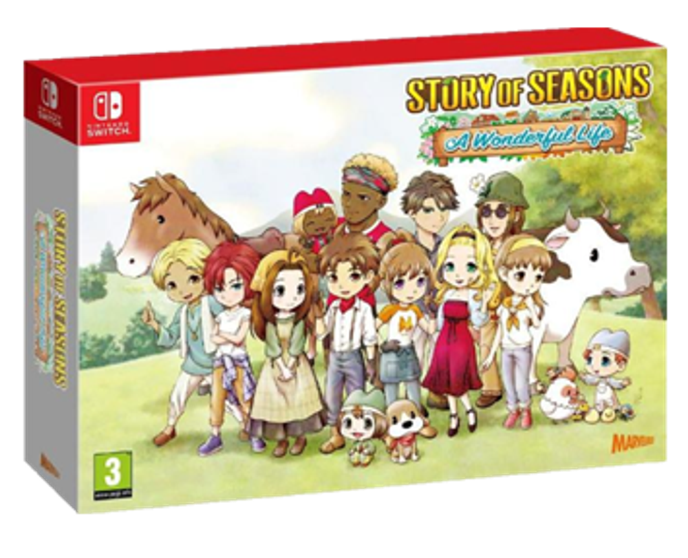 Story Of Seasons A Wonderful Life Limited Edition (NS) NEW