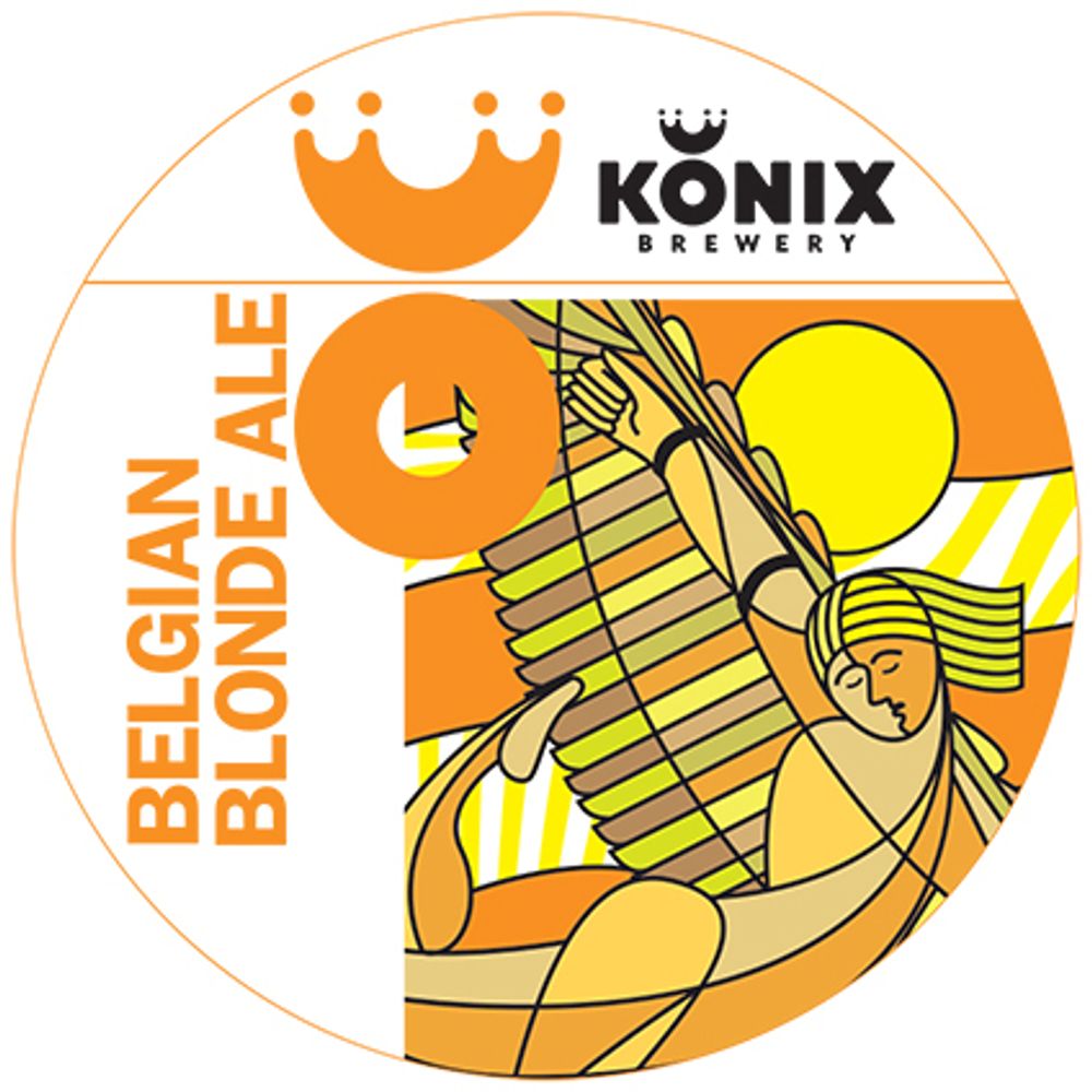 Пиво Коникс Бельгийский Светлый Эль / Konix Belgian Blond Ale 20л - кег