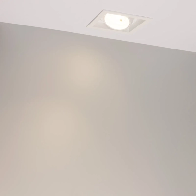 Светильник MS-VORTEX-BUILT-S140x140-30W Warm3000 (WH-WH, 17 deg, 230V) (Arlight, IP20 Металл, 5 лет)