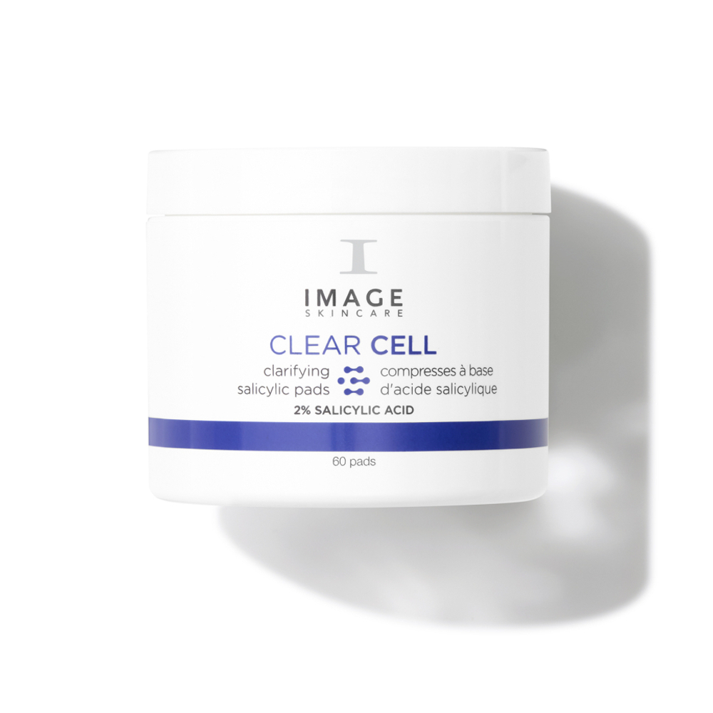 IMAGE CLEAR CELL clarifying salicylic pads Салициловые диски с антибактериальным действием 60шт