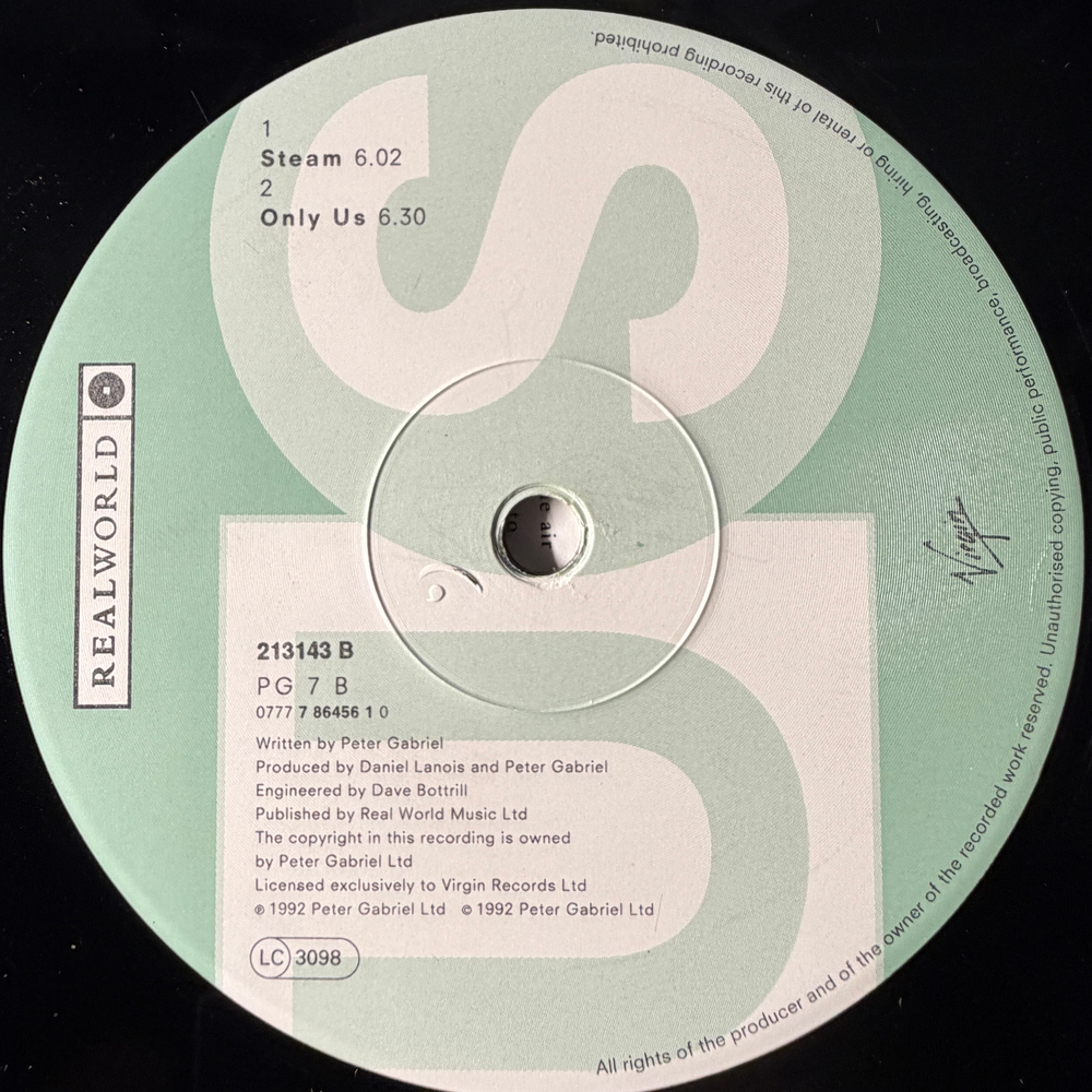 Peter Gabriel - Us 2LP (Европа 1992г.)