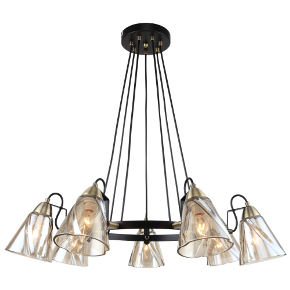 Люстра Rivoli Cathy 5106-307 7 х Е14 40 Вт лофт - кантри | Rivoli