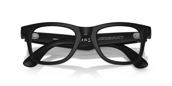 Умные очки Ray-Ban Meta Wayfarer Gen 2 (RW4012) Matte Black/Clear/Grey Transitions S53 T155