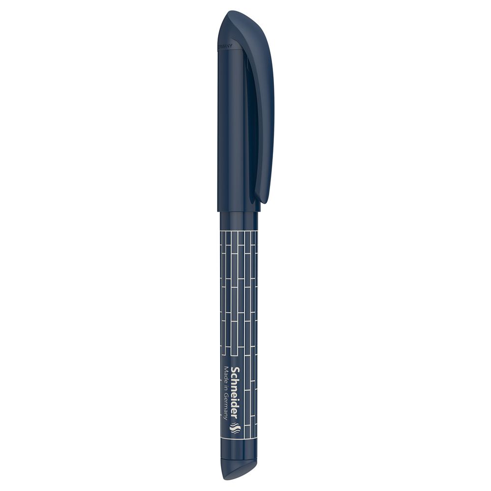 Ручка перьевая Schneider Easy navy, корпус темно-синий, с картриджем