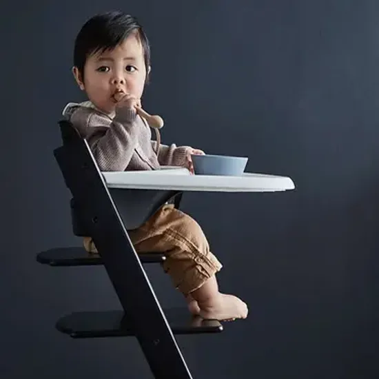 Поднос Stokke Tripp Trapp Tray для крепления на детский стул (Storm grey)