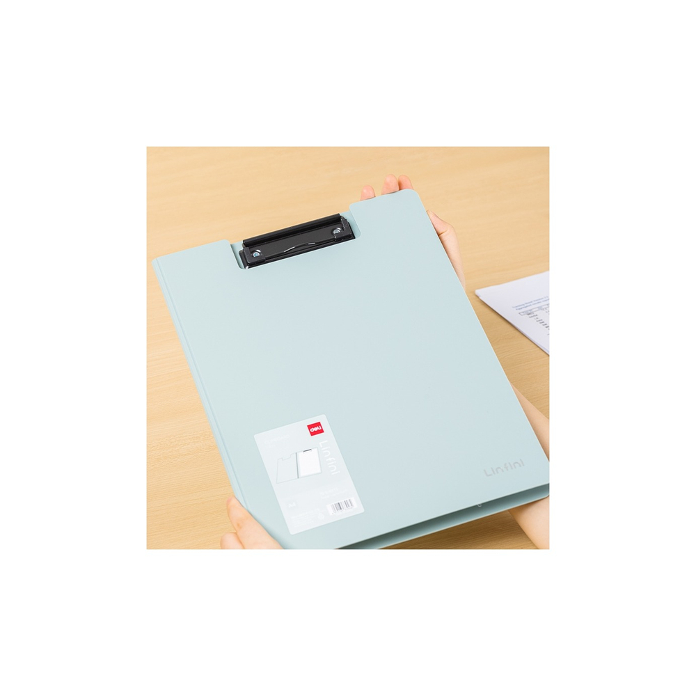 Планшет с крышкой А-4 PVC Deli, цвет ассорти EF404