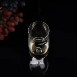 Бокал-флюте для шампанского 265 мл хр. стекло Bistro "Edelita" d 4,2/5,3 см h25,2 см P.L. [6]