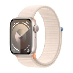Умные часы Apple Watch Series 9 GPS, 41mm, Aluminium Case with Sport Loop, Starlight (Сияющая звезда)