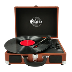 RITMIX LP-160B Виниловый проигрыватель коричневый