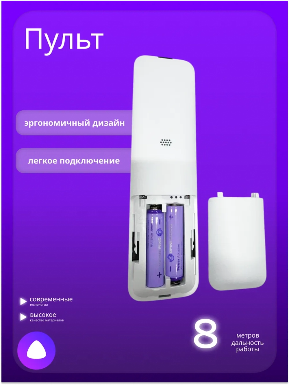 Пульт для Яндекс модуль с ТВ YNDX-00251RC YNDX-00251RC