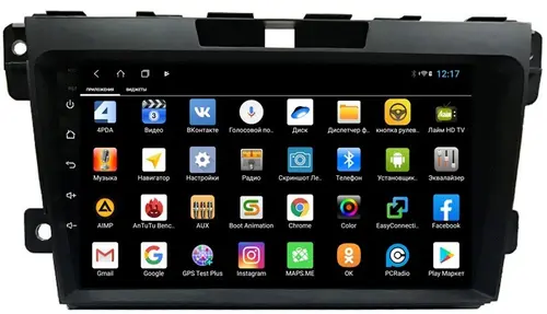 Магнитола для Mazda CX-7 2006-2012 - Parafar PF097XHD на Android 13, CarPlay, 4G SIM-слот