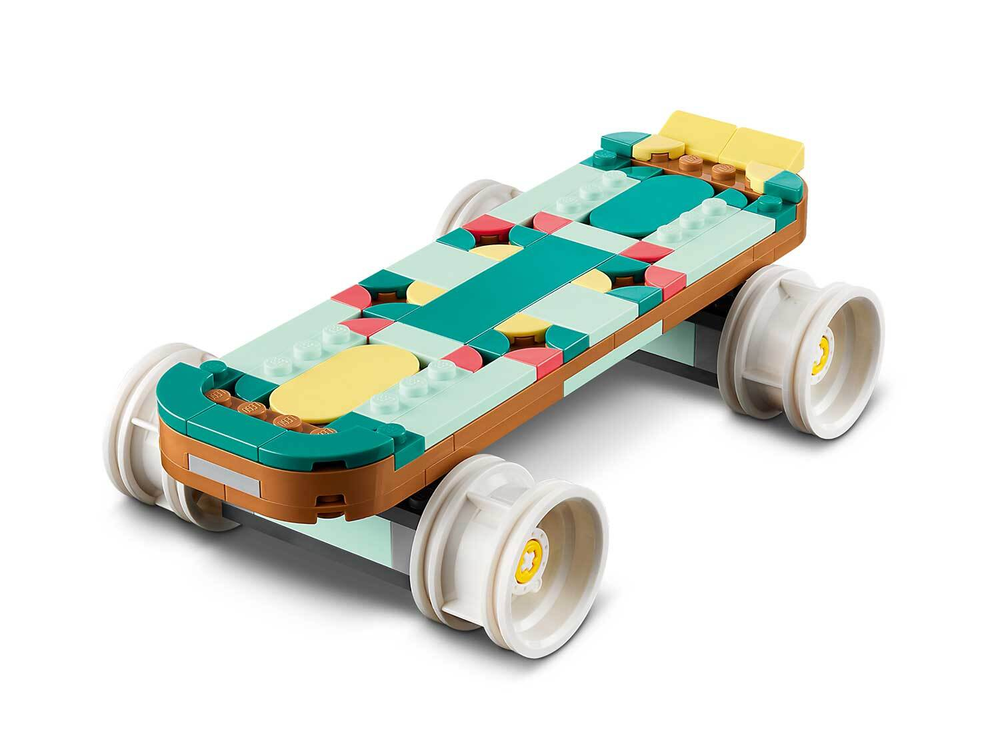 Конструктор Лего Креатор Ретро роликовые коньки 3‑в‑1 | LEGO Creator Retro Roller Skates 31148 — 342 детали (8+)