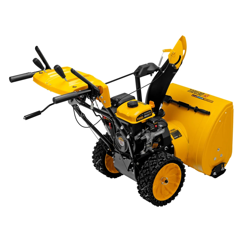 Снегоуборщик бензиновый с электрическим стартером DENZEL SBM 610S PRO (97654)