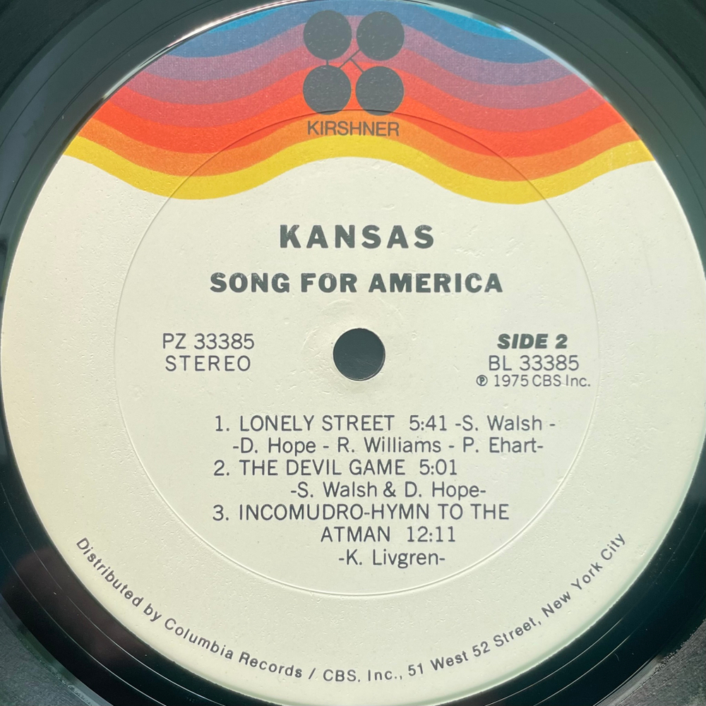Kansas – Song For America (США 1975г.)