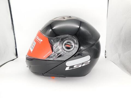 Шлем модуляр LS2 FF370 Чёрный глянец XL