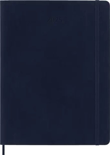 Еженедельник Moleskine Classic Soft WKNT XL (DSB2012WN4) 19х25см мягкая обложка синий сапфир