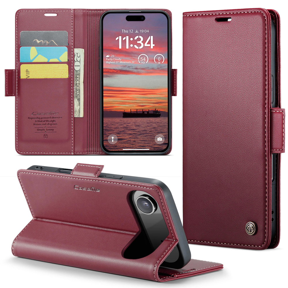 Чехол-книжка CaseMe Smooth iPhone 17 Air