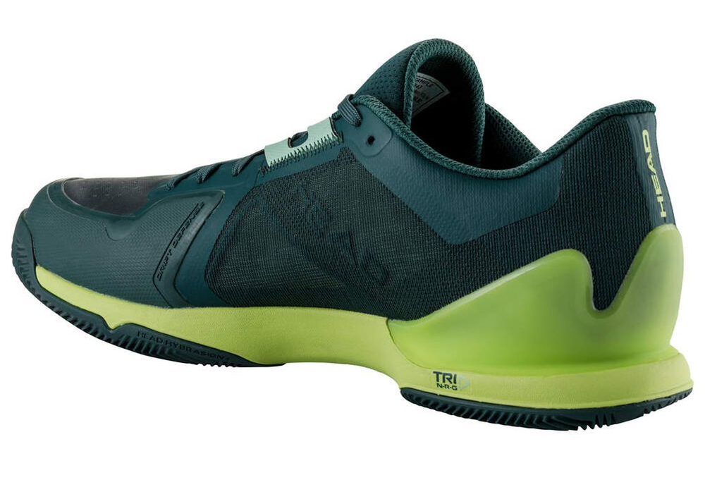 Мужские теннисные кроссовки Head Sprint Pro 3.5 Clay - forest green/light green