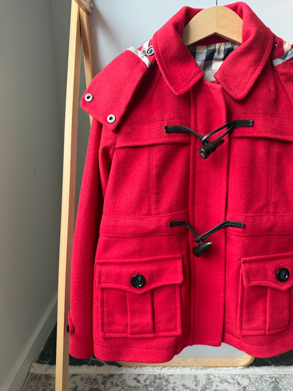Шерстяное пальто Burberry, 128