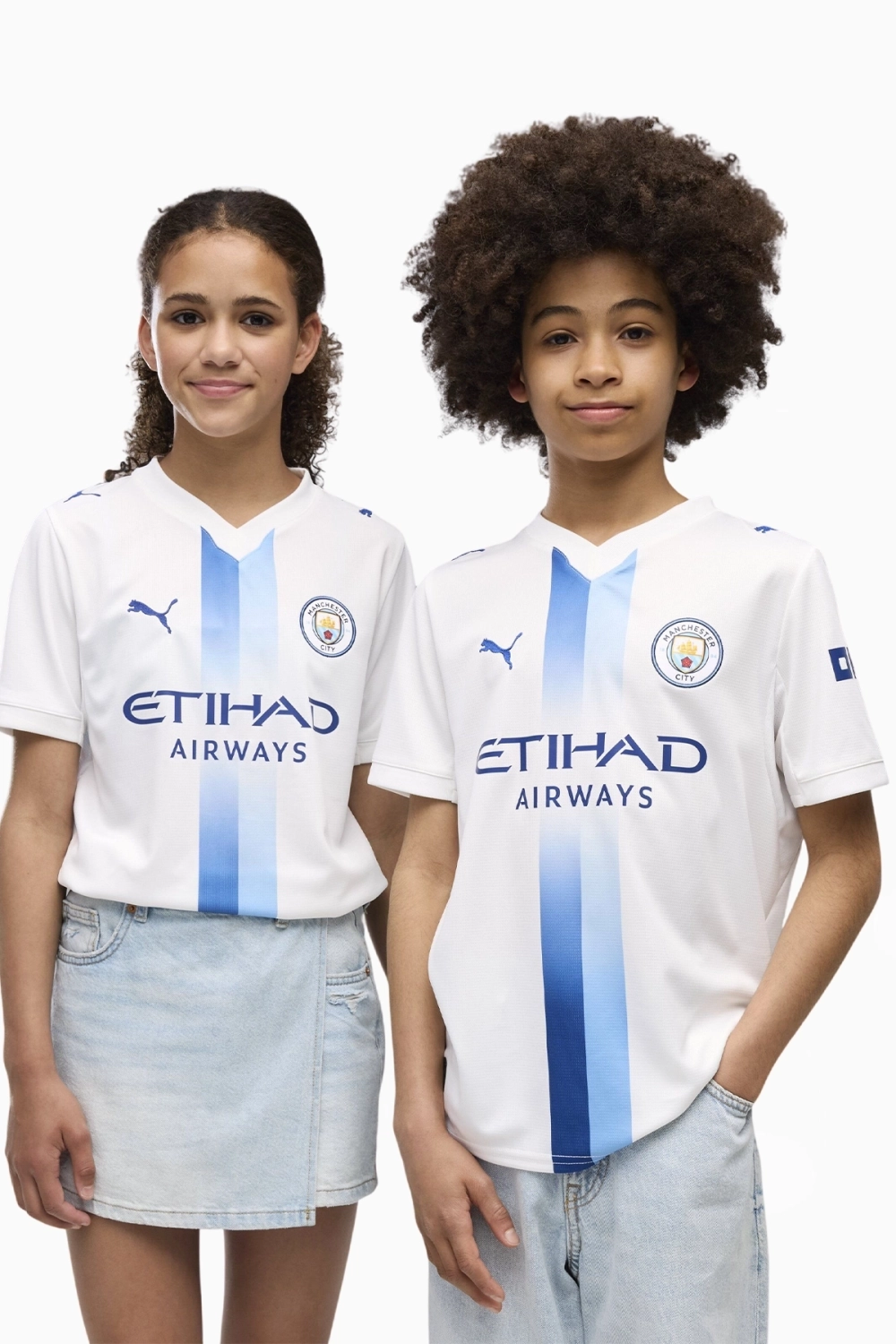 Футболка Puma Manchester City 26/27 3rd Junior - белый