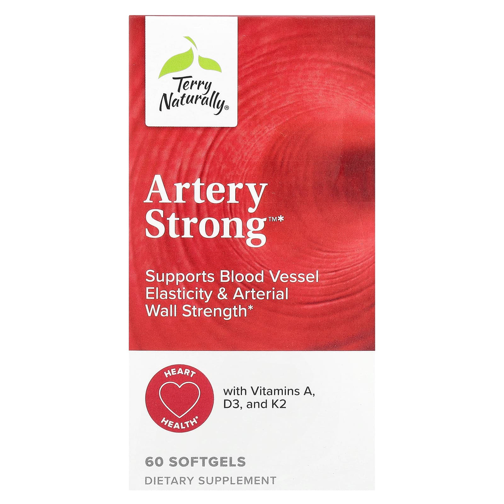 Terry Naturally, Artery Strong ™, 60 мягких таблеток