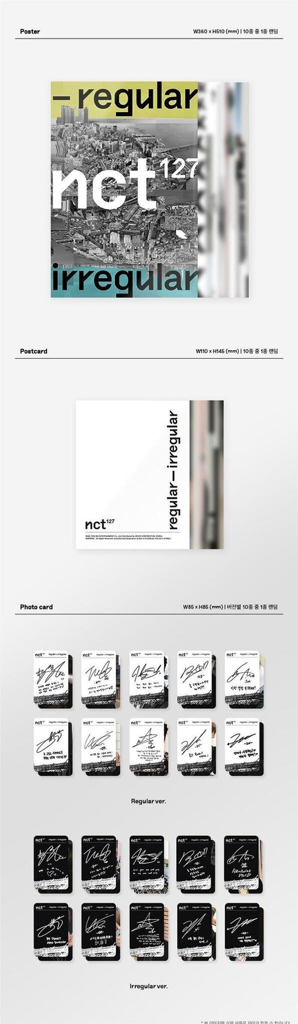 [Альбом] NCT 127 - Regular-Irregular