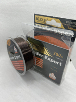Леска с покрытием флюорокарбона KDF Feeder Expert 0,30 мм 200 м