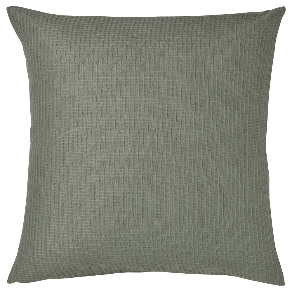 Чехол на подушку IKEA EBBATILDA (ЭББАТИЛЬДА), Хаки, 50x50 см