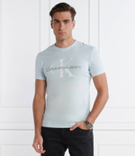 Футболка CALVIN KLEIN JEANS - голубой(J30J320806)