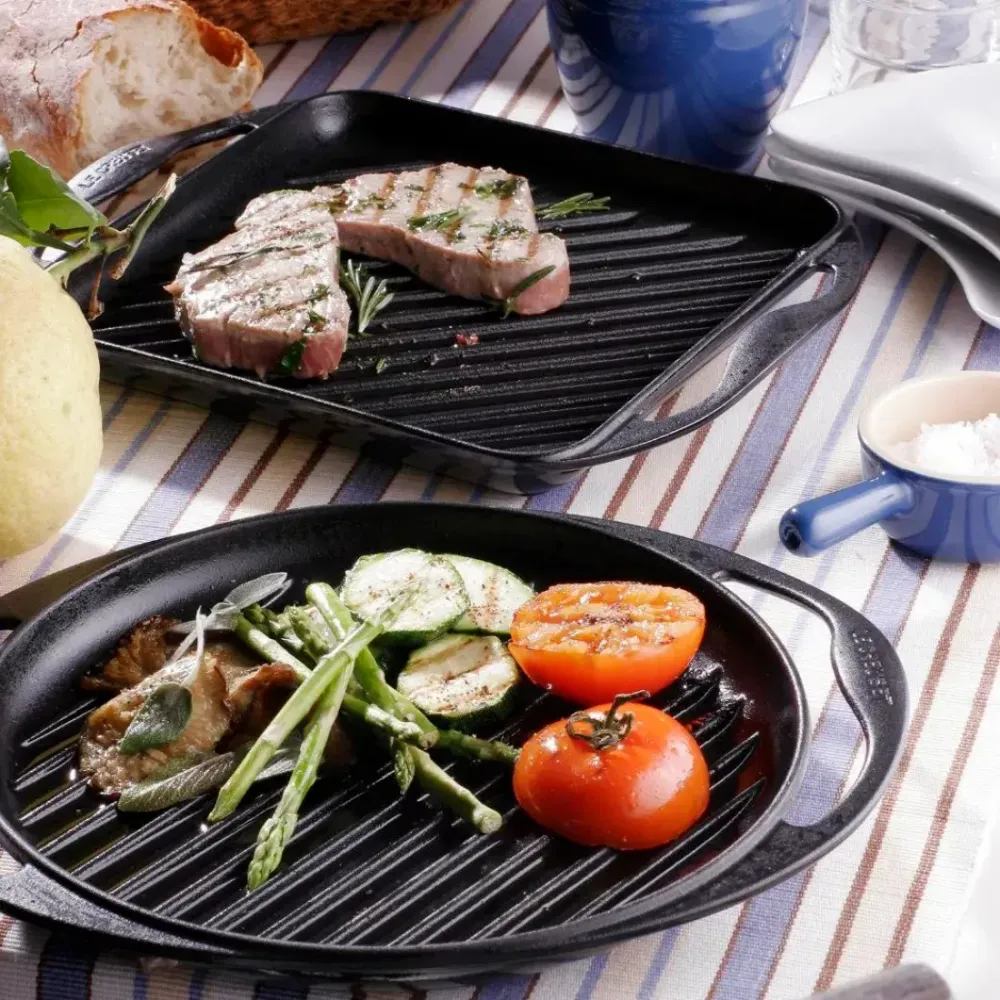 Чугунная сковорода-гриль Le Creuset, 25 см - 2